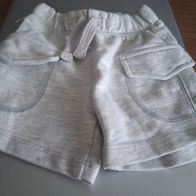 Graue kurze Hose - Shorts - Baby Club - Gr. 68