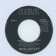 7 Vinyl Rick Astley / Take me to Your Heart ( Ohne Cover )