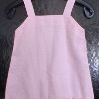 Rosa weißes Longtop - Kleid - Gr. 86 - Meidisi