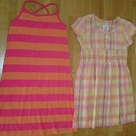 2 x Mädchen Sommer Kleid Gr. 134 140 H&M Kleider