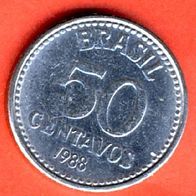 Brasilien 50 Centavos 1988