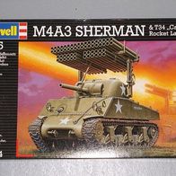 1:35 M4A3 Sherman mit Calliope - Raketenwerfer - Bausatz von Revell