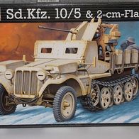1:35 Deutsche Wehrmacht, Sd. Kfz. 10/5 mit 2cm Flak 38 - Bausatz von Revell