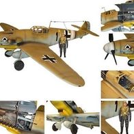 Me 109 G 2 Schwarze 1 Tropen - Afrika Korps - in 1:18 von BBI - Extrem rar !!!