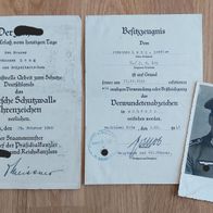 Nachlass Urkunden Krim 1941