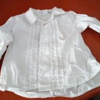 Festliches weißes Hemd - Gr. 80 - H&M