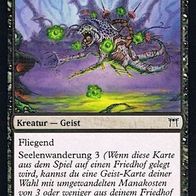 4x "Brabbelnder Kami" Common aus "Meister von Kamigawa", Erhaltung siehe Text