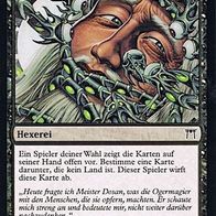 4x "Kummer" Common aus "Meister von Kamigawa", Erhaltung siehe Text