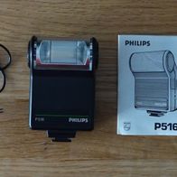 Blitzgerät Philips P516 mit Gebrauchsanleitung