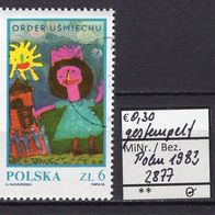Polen 1983 Orden des Lächelns MiNr. 2877 gestempelt