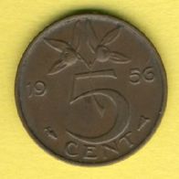 Niederlande 5 Cent 1956