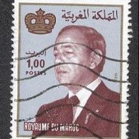 Marokko Freimarke " König Hassan II" Michelnr. 1011 o