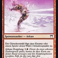 4x "Gletscherstrahl" Common aus "Meister von Kamigawa", ungespielt