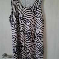Kleid im Zebra-Look , Gr. XXL