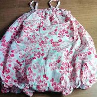 Bunter Romber - Einteiler - Blumenmuster Gr. H&M - Gr. 80