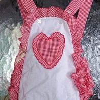 Rot weißer Romber - Einteiler kariert - Baby Club - Gr. 68