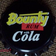 Bounty Rum Cola mix aus FIJI Kronkorken alcopop bottle crown cap TOP neu in unbenutzt