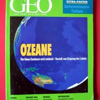 GEO 1999 Nr.11 Ozeane blaue Kontinent Tonga Nevada Physiologie Projekt Ara
