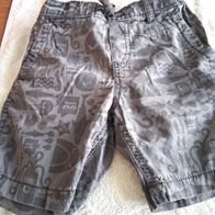 Gemusterte kurze Hose - Bermudas - Schlupfhose - H&M - Gr. 92