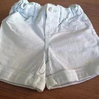 Hellgrüne Shorts - Jeans - Gr. 128 - Here + There