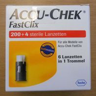 ACCU-CHEK FastClix 204 Lanzetten - Akku CHECK - NEU / OVP