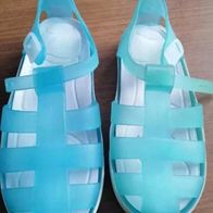 Hellblau - türkise Badeschuhe - - Gr. 25/26