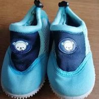 Blaue Badeschuhe - - Gr. 25