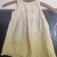Gelbes Kleid - Gr. 86
