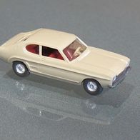 Ford Capri hellgelbgrau Wiking #20c 1:87