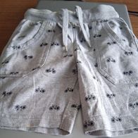 Graue Shorts mit Aufdruck - Topolino - Gr. 104