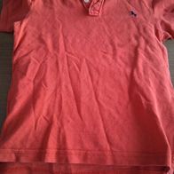 Poloshirt orange/korallenrot - Gr. 98/104 - H&M