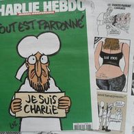 Frankreich Charlie Hebdo No. 1178 vom 14. Januar 2015 Orginalausgabe