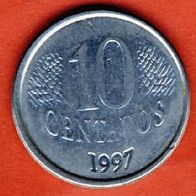 Brasilien 10 Centavos 1997