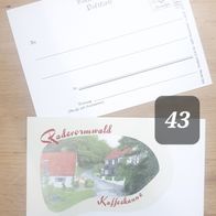 Klassische Ansichtskarten, Reichspostkarte aus Radevormwald-Kaffeekanne