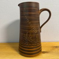 HANNEN ALT - Krug aus Steingut - braun + 25 cm hoch