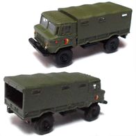 GAZ 66 ´64, Pritsche / Plane, NVA, Kleinserie, Ep4, MoBau-Factory Spur N