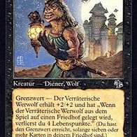 4x "Verräterischer Werwolf", Common aus "Abrechnung", sehr wenig gespielt