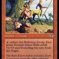 4x "Befreiter Zwerg", Common aus "Abrechnung", sehr wenig gespielt