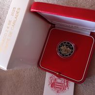 2 Euro Monaco 2025 in PP im Etui und Umkarton
