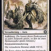 4x "Gabe des Granits", Common aus "Blick in die Zukunft", ungespielt, Dt./Engl