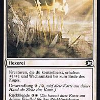 4x "Ordnender Schlachtruf", Common aus "Blick in die Zukunft", ungespielt, D/E