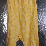 Gelbes Jumpsuit mit Muster - Gr. 92 - H&M