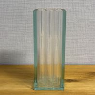 Blumenvase aus Glas mit 9 Röhren - transparent / Höhe 21,5 cm