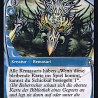 4x "Faszinierender Remasuri", Common aus "Blick in die Zukunft", ungespielt, Dt./Engl