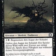 3x "Augur der Schädel", Common aus "Blick in die Zukunft", ungespielt, Dt./Engl