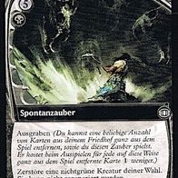 3x "Klapper des Todes", Common aus "Blick in die Zukunft", ungespielt,