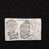 Ü - Ei Beipackzettel 1991 Zick Zack Roller 617 520
