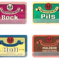 DDR Bieretiketten GK Rennsteig-Meiningen Werk Rhönbrauerei Kaltennordheim