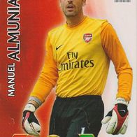 Panini Champions League 2009/10 Manuel Almunia FC Arsenal London