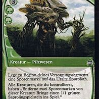 4x "Uraltes Sporoloth", Common aus "Blick in die Zukunft", ungespielt, Dt./Engl